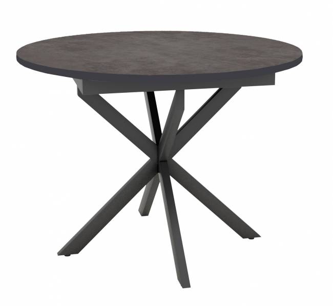 Стол DikLine RDB100X хромикс бронза/ черный/опоры XR черные Стол DikLine RDB100X хромикс бронза/ черный/опоры XR черные