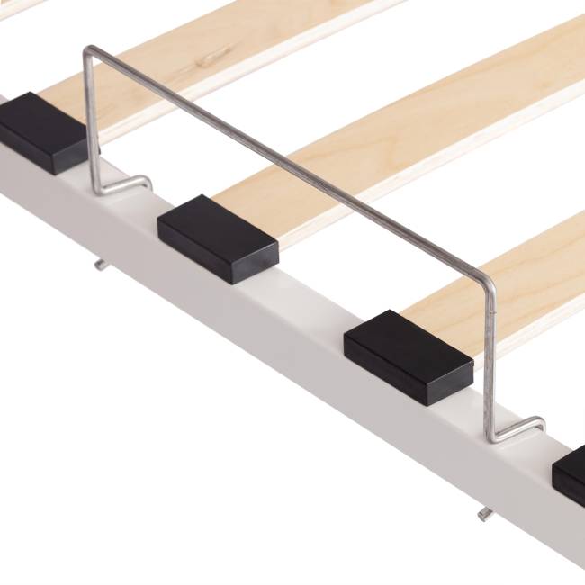 Кровать Bruno металл, 90*200 см, белый белый металл Кровать Bruno металл, 90*200 см, белый белый металл