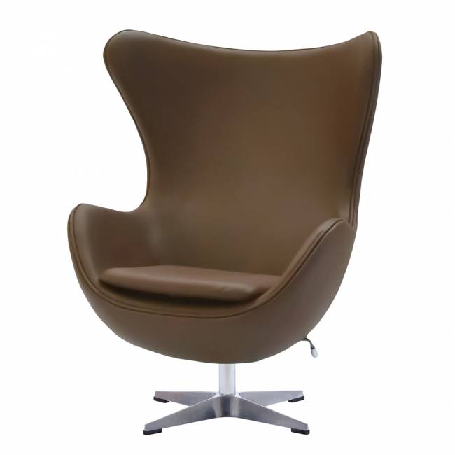 Кресло EGG STYLE CHAIR коричневый