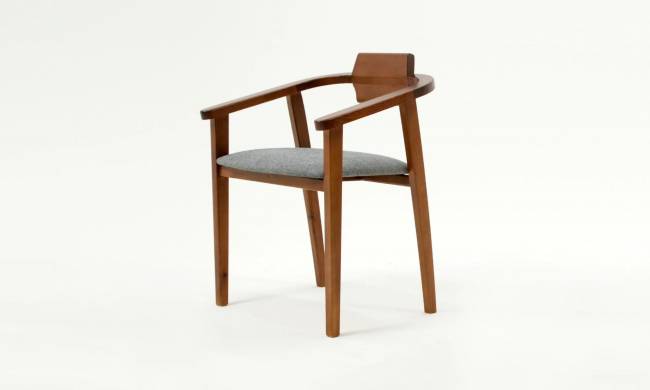 Стул-кресло Челси ПМ орех/графит