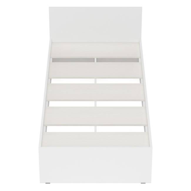 Кровать белая Стандарт 0900 цвет белый