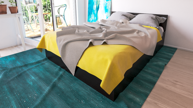 Кровать Стандарт 1400 цвет венге