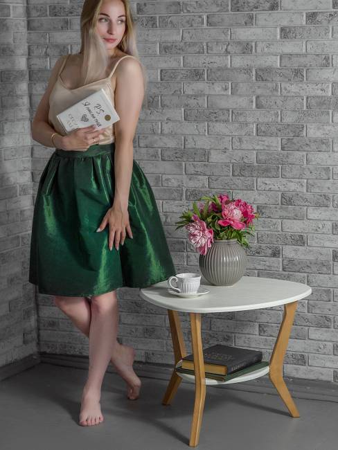 Стол журнальный BeautyStyle 15 белый/бук