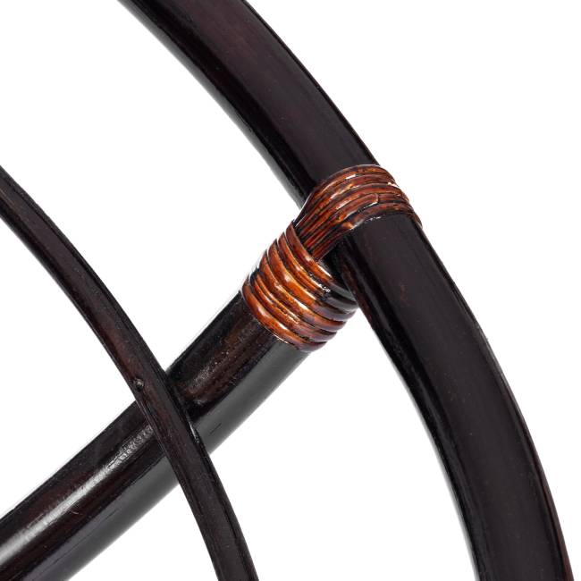 Диван MAMASAN/МАМАСАН 23/02 W /с подушкой/ 169х102х80 см, Antique brown, матрац 182х119 см, ткань серо-бежевая 3М 16/2 Antique brown