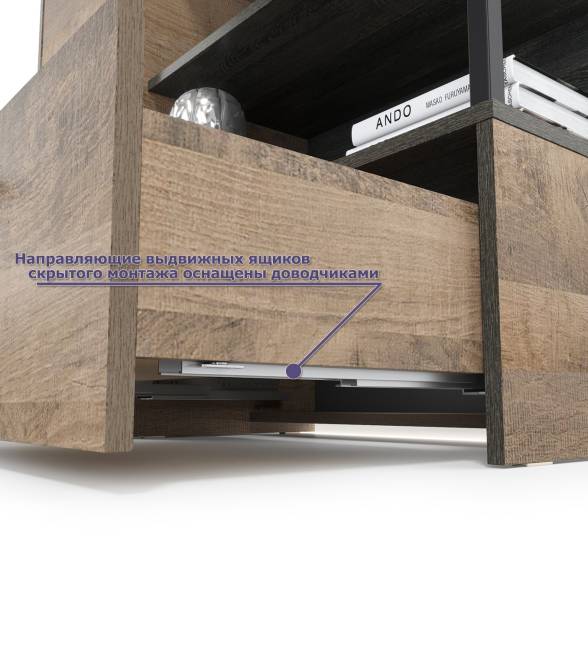 Стенка в гостиную с подсветкой в стиле лофт Трувор № 53 цвет дуб гранж песочный/интра Стенка в гостиную с подсветкой в стиле лофт Трувор № 53 цвет дуб гранж песочный/интра