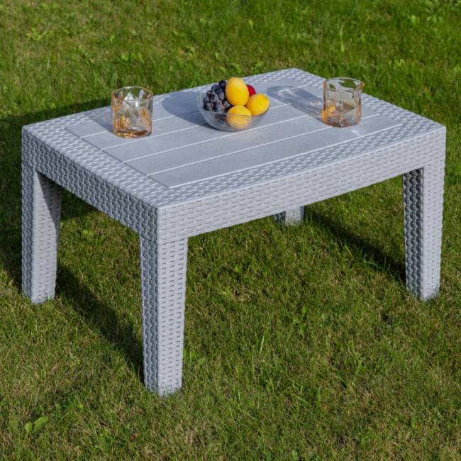 Лаунж стол LANA светло-серый