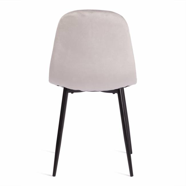 Стул BREEZE (mod. 4724) / 1 шт. в упаковке вельвет/металл, 44 х 53 х 87 см, Light grey (светло-серый) HLR14 / черный светло-серый вельвет/металл Стул BREEZE (mod. 4724) / 1 шт. в упаковке вельвет/металл, 44 х 53 х 87 см, Light grey (светло-серый) HLR14 / черный светло-серый вельвет/металл