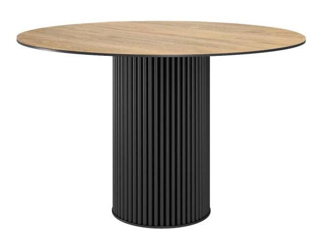 Стол DikLine AKR120 Керамика древесная OAKWOOD HONEY/подстолье черное/опоры черные (2 уп.) Стол DikLine AKR120 Керамика древесная OAKWOOD HONEY/подстолье черное/опоры черные (2 уп.)