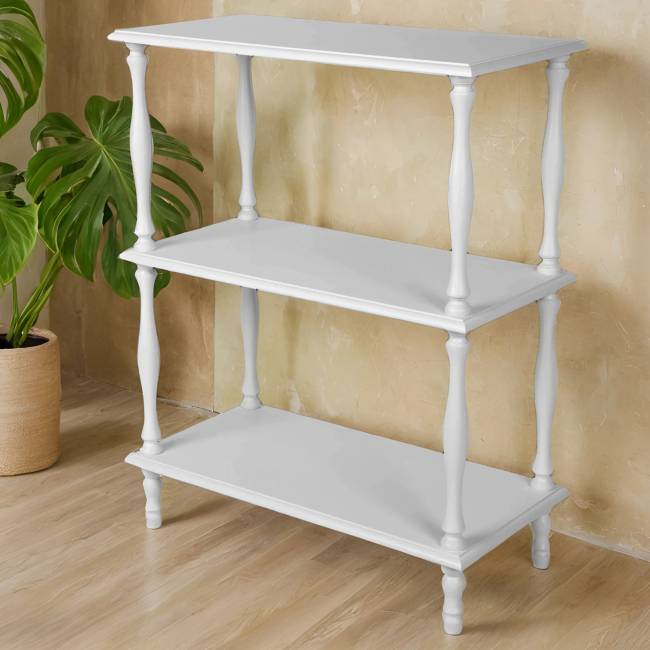 Этажерка П 9 белый Этажерка П 9 белый