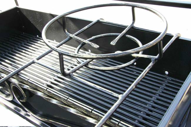 Мангал на колесах "Мобильный"