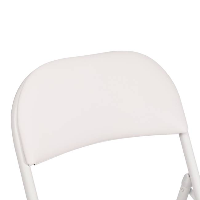 Стул складной FOLDER (mod. 3022G) каркас: металл, сиденье/спинка: экокожа, 46.5 х 47.5 х 79 см, white (белый) / white (белый) (Комплект из 6 шт.) белый каркас: металл, сиденье/спинка: экокожа Стул складной FOLDER (mod. 3022G) каркас: металл, сиденье/спинка: экокожа, 46.5 х 47.5 х 79 см, white (белый) / white (белый) (Комплект из 6 шт.) белый каркас: металл, сиденье/спинка: экокожа