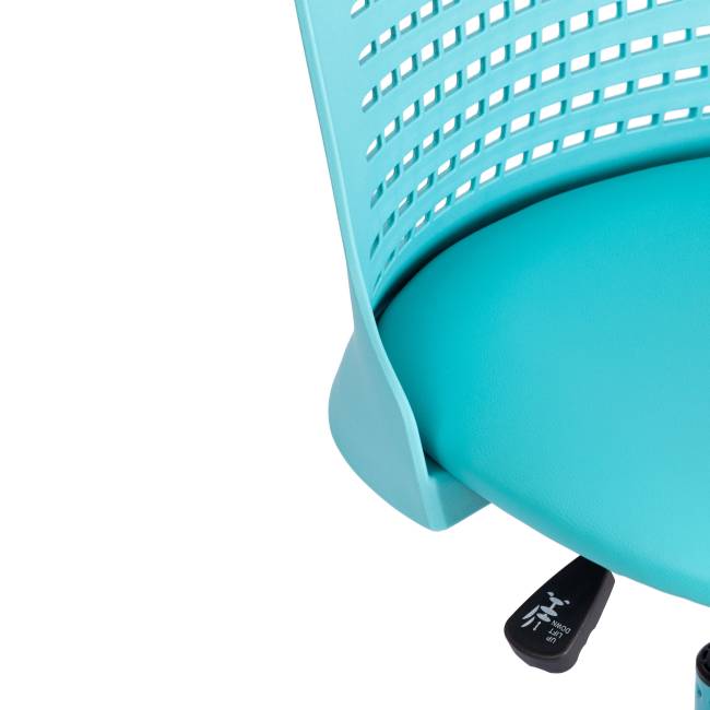 Кресло Kiddy  кож/зам, бирюзовый бирюзовый кож/зам