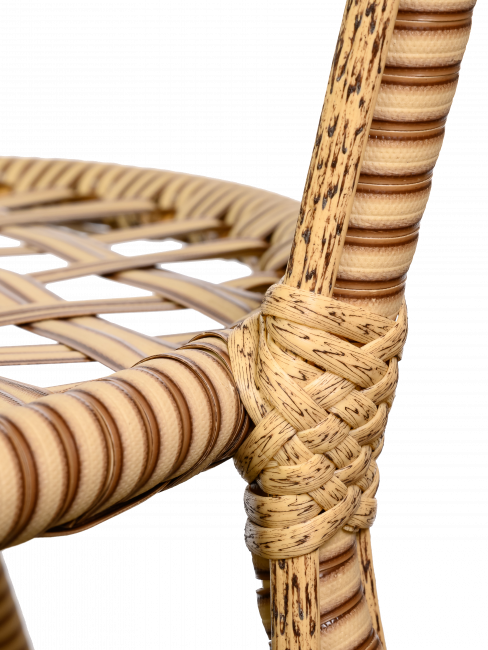 Комплект из искусственного ротанга Java (Ява)-6 (цвет: слоновая кость)