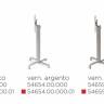 Подстолье металлическое барное Ibisco High тортора 525х490х1070 мм