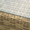 "Лунго" журнальный столик плетеный, цвет соломенный "Лунго" журнальный столик плетеный, цвет соломенный