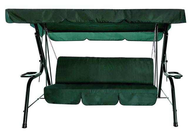Качели садовые "Гавана" зеленые