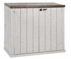 Ящик пластиковый Toomax Wood Style 1270л, серый/коричневый