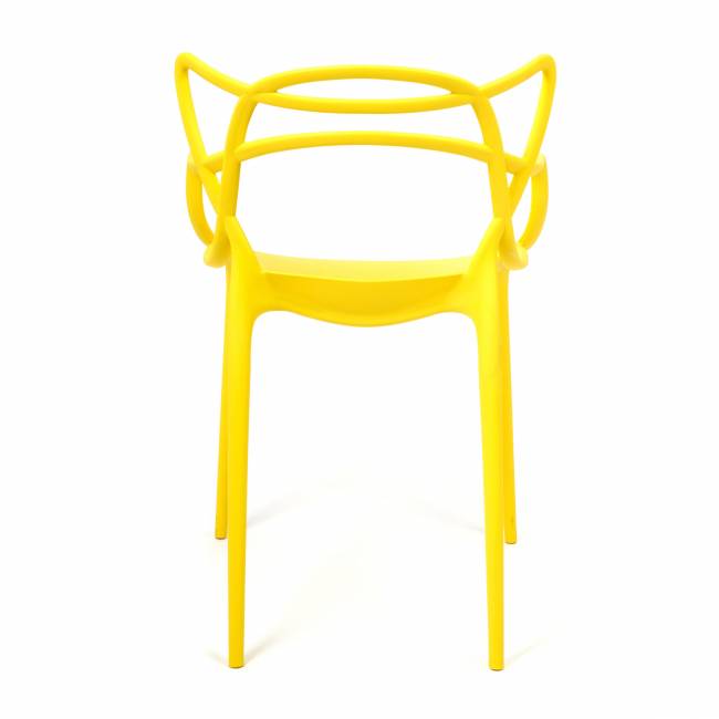 Стул Cat Chair (mod. 028) / 1 шт. в упаковке пластик, 54,5*56*84см, желтый, 037 желтый пластик Стул Cat Chair (mod. 028) / 1 шт. в упаковке пластик, 54,5*56*84см, желтый, 037 желтый пластик