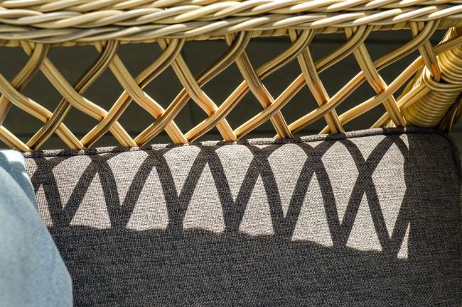 "Латте" плетеное кресло из искусственного ротанга, цвет соломенный "Латте" плетеное кресло из искусственного ротанга, цвет соломенный