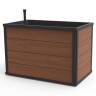 Кашпо-Грядка для растений Maple Mobile Urban Garden Bed 88L (коричневый) Кашпо-Грядка для растений Maple Mobile Urban Garden Bed 88L (коричневый)