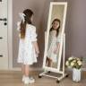 Зеркало напольное BeautyStyle 27 слоновая кость 135 см х 42,5 см Зеркало напольное BeautyStyle 27 слоновая кость 135 см х 42,5 см