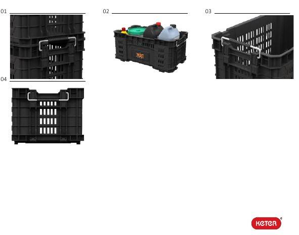 ROC Gear Crate Ящик 22" для инструментов 33.8 L (17202245/ROC) ROC Gear Crate Ящик 22" для инструментов 33.8 L (17202245/ROC)
