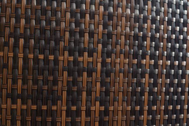 Шезлонг из искусственного ротанга "КИОТО", коричневый