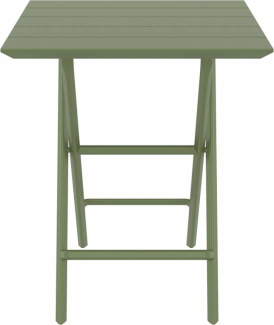 Стол пластиковый складной Helen Folding Table 60 оливковый 600х600х740 мм Стол пластиковый складной Helen Folding Table 60 оливковый 600х600х740 мм