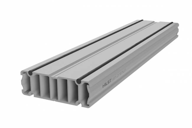 Алюминиевая лага HILST 60*20*4000 мм Алюминиевая лага HILST 60*20*4000 мм