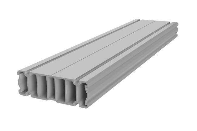 Алюминиевая лага HILST 60*20*4000 мм Алюминиевая лага HILST 60*20*4000 мм