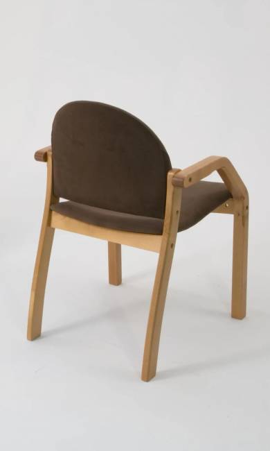 Стул-кресло Джуно 2.0 натур/коричневый Стул-кресло Джуно 2.0 натур/коричневый