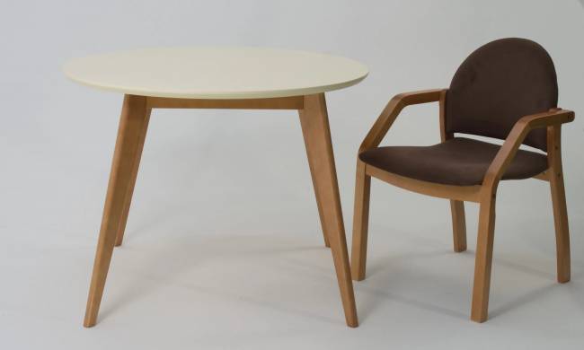 Стул-кресло Джуно 2.0 натур/коричневый Стул-кресло Джуно 2.0 натур/коричневый