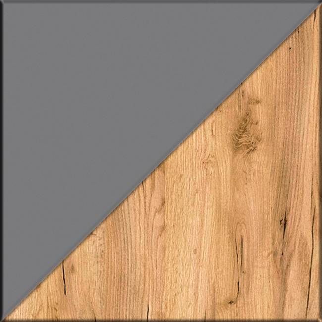 Две тумбы Остин 13.257 цвет цвет серый графит/дуб крафт золотой Две тумбы Остин 13.257 цвет цвет серый графит/дуб крафт золотой