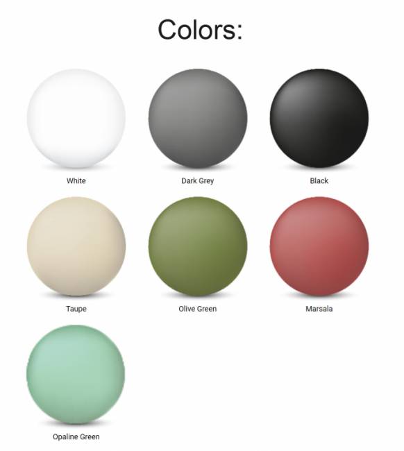 Стол пластиковый складной Helen Folding Table Ø60 черный Ø600х740 мм