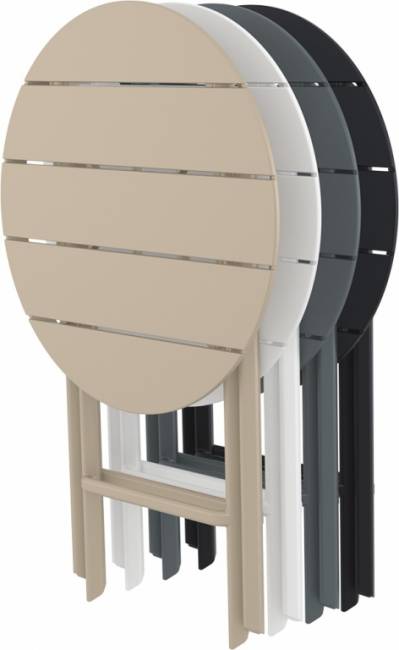 Стол пластиковый складной Helen Folding Table Ø60 оливковый Ø600х740 мм Стол пластиковый складной Helen Folding Table Ø60 оливковый Ø600х740 мм