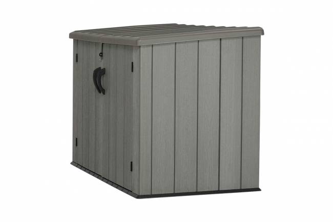 Ящик пластиковый WoodLook, 2100 л, серый