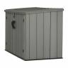 Ящик пластиковый WoodLook, 2100 л, серый